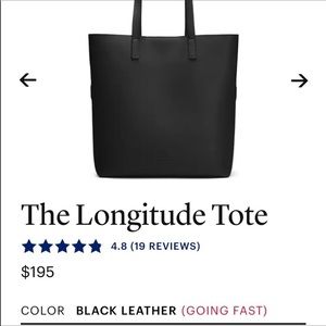 Away Longditude tote New with Dustbag